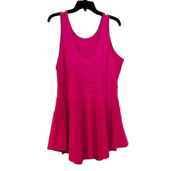 Spyder Activewear Tank Mini Dress Romper In Pink Size XL - Picture 3 of 9
